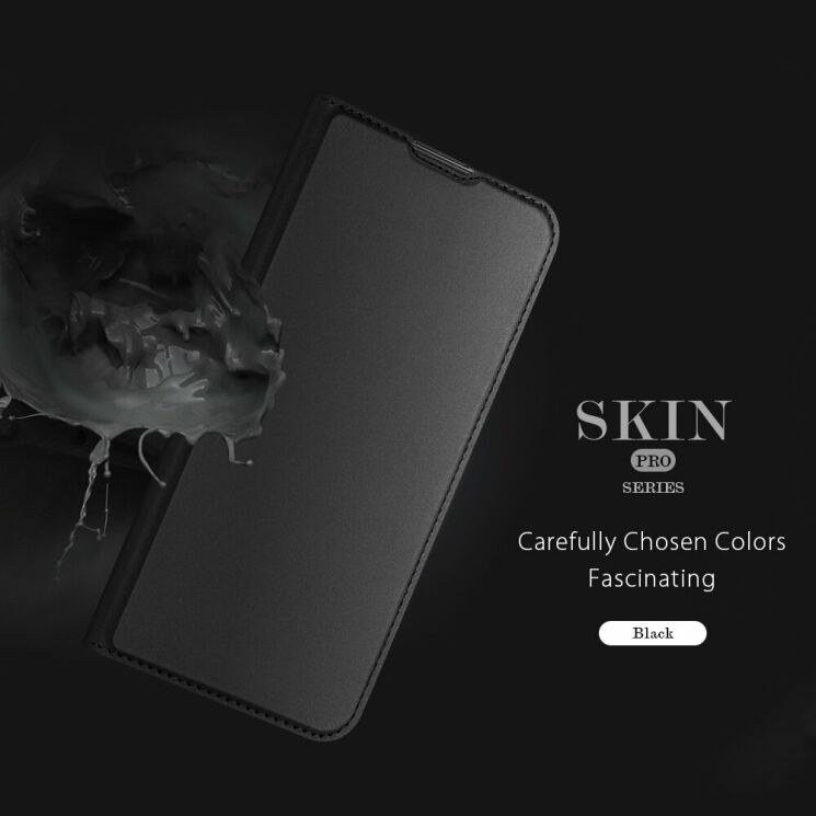 Чехол-книжка DUX DUCIS Skin Pro для Motorola Moto G8 Power - Black: фото 10 из 14
