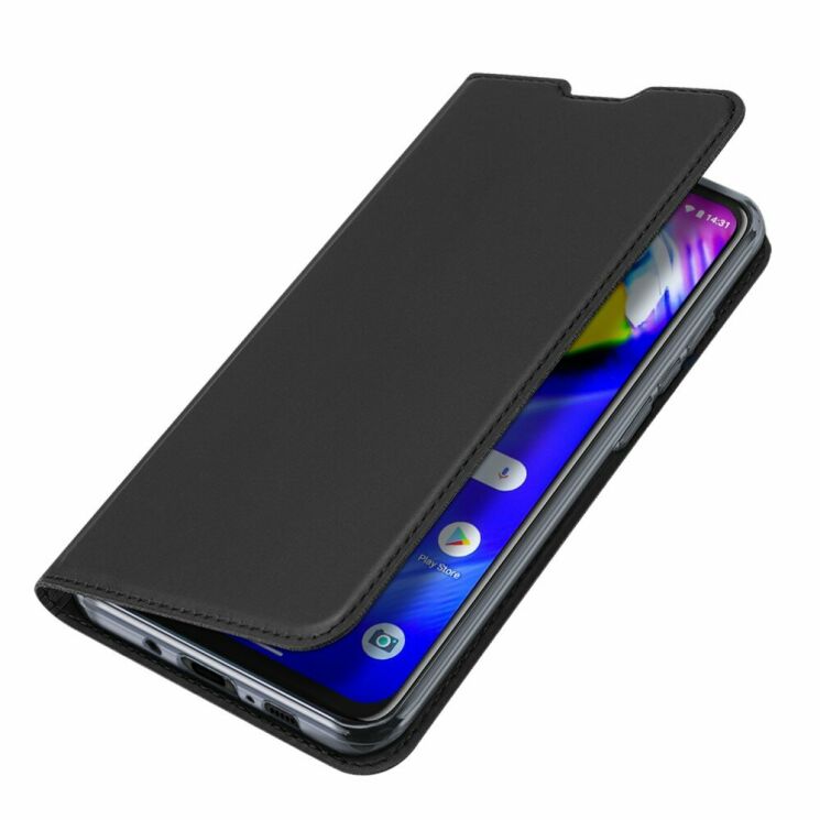 Чехол-книжка DUX DUCIS Skin Pro для Motorola Moto G8 Power - Black: фото 3 из 14