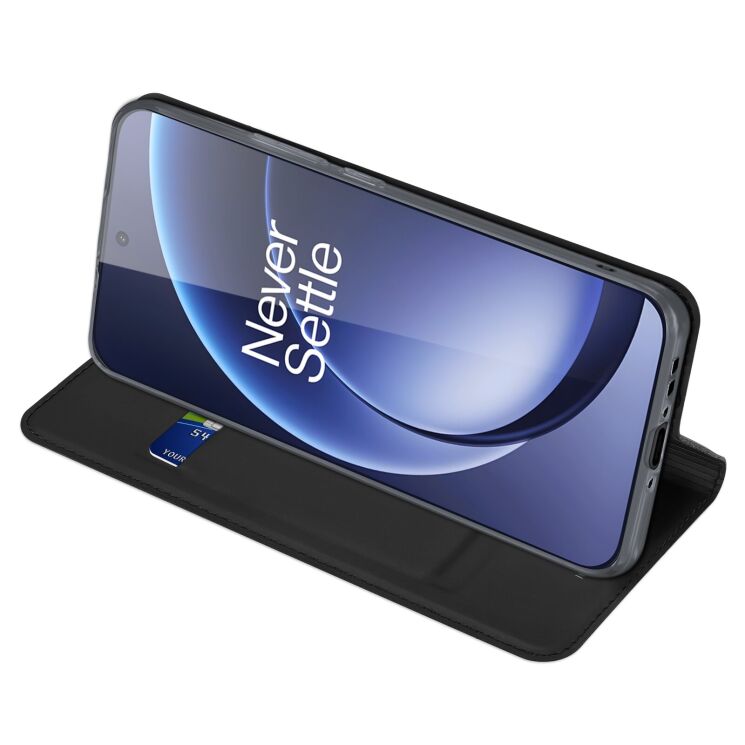 Чехол-книжка DUX DUCIS Skin Pro для OnePlus 15 - Black: фото 3 из 11