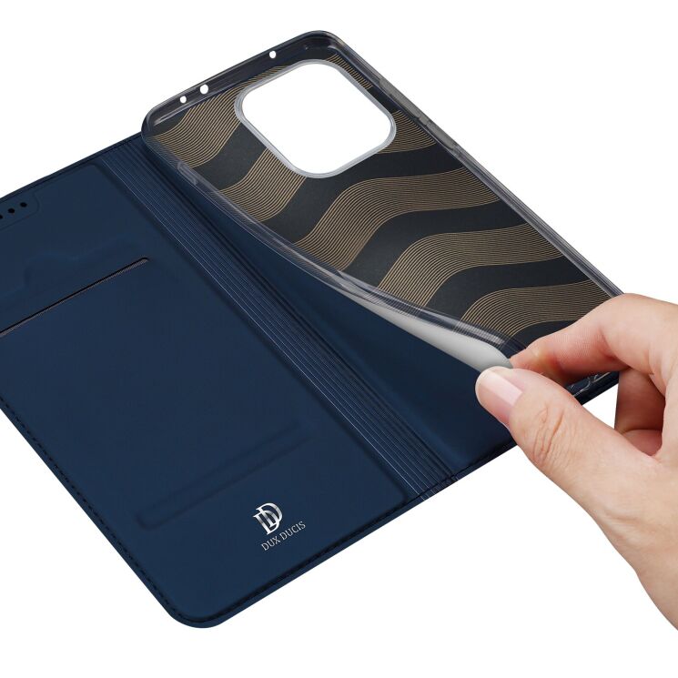 Чохол-книжка DUX DUCIS Skin Pro для OnePlus Nord 6 - Black: фото 10 з 12