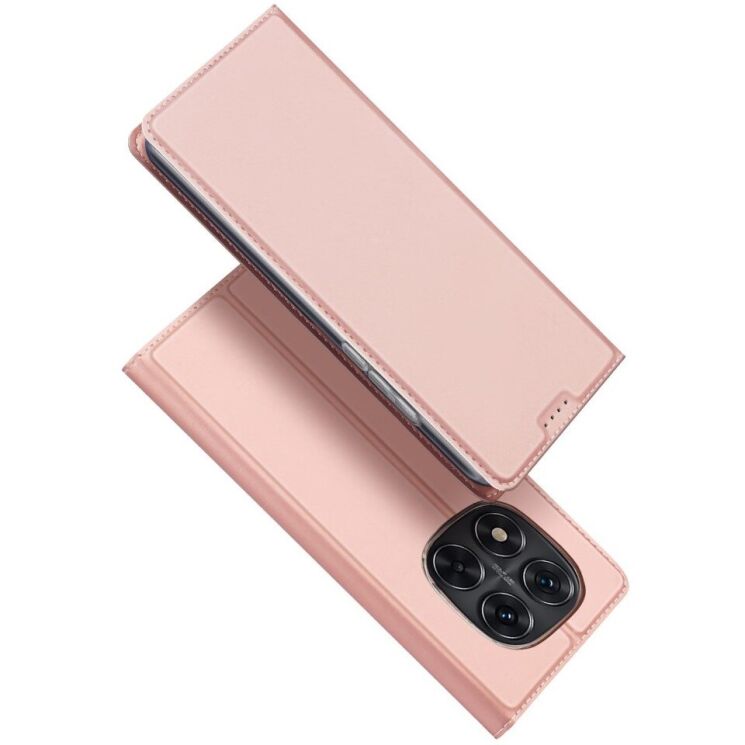 Чохол-книжка DUX DUCIS Skin Pro для Xiaomi Redmi Note 14 Pro 5G / Poco X7 - Pink: фото 1 з 9