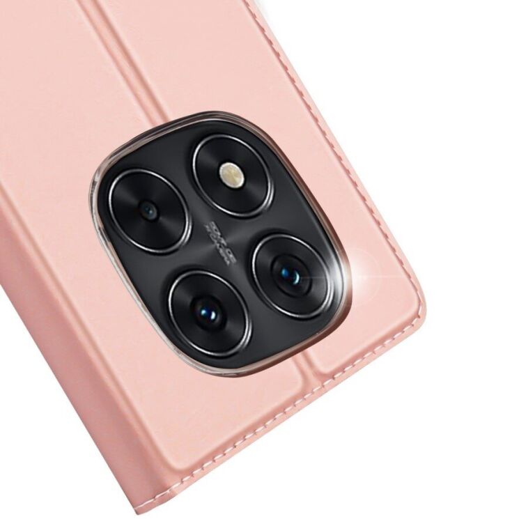 Чохол-книжка DUX DUCIS Skin Pro для Xiaomi Redmi Note 14 Pro 5G / Poco X7 - Pink: фото 2 з 9