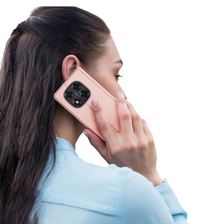Чохол-книжка DUX DUCIS Skin Pro для Xiaomi Redmi Note 14 Pro 5G / Poco X7 - Pink: фото 8 з 9