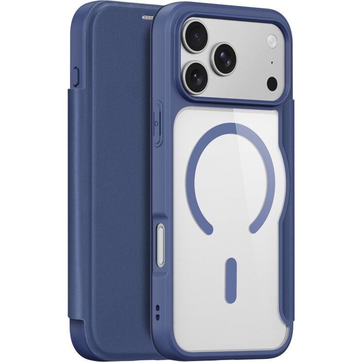 Чохол-книжка DUX DUCIS Skin X Pro Magnetic для iPhone 18 Pro - Blue (423637L) Чохол-книжка DUX DUCIS Skin X Pro Magnetic для iPhone 18 Pro - Blue: фото 1 з 13