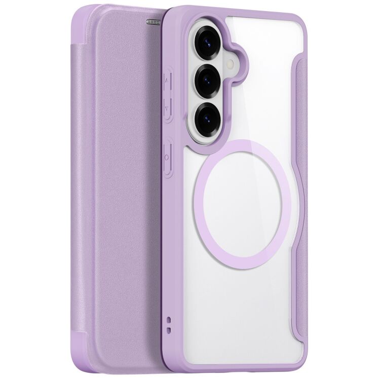 Чехол-книжка DUX DUCIS Skin X Pro Magnetic для Samsung Galaxy S26 Plus - Purple: фото 1 из 13