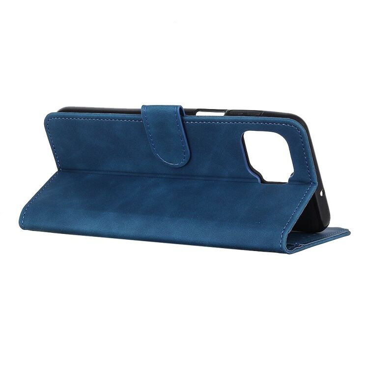 Чохол-книжка з застібкою KHAZNEH Retro Wallet для OPPO A73 (2020) - Blue: фото 4 з 12