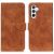 Чехол-книжка KHAZNEH Retro Wallet для Samsung Galaxy A36 (A366) - Brown: фото 1 из 8