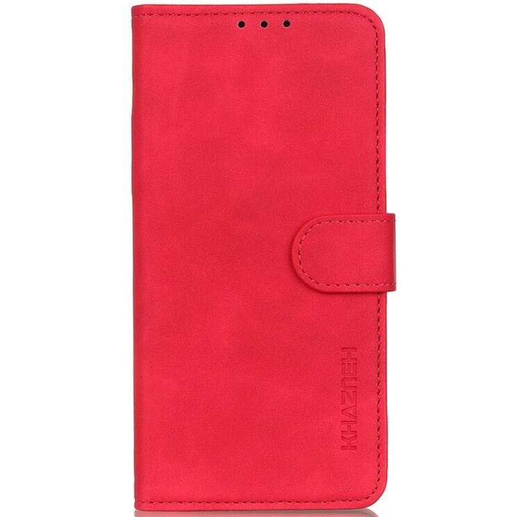 Чехол-книжка KHAZNEH Retro Wallet для Samsung Galaxy S25 Edge (S937) - Red: фото 4 из 8