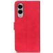 Чехол-книжка KHAZNEH Retro Wallet для Samsung Galaxy S25 Edge (S937) - Red (377502R). Фото 5 из 8