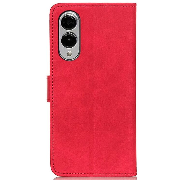 Чехол-книжка KHAZNEH Retro Wallet для Samsung Galaxy S25 Edge (S937) - Red: фото 5 из 8