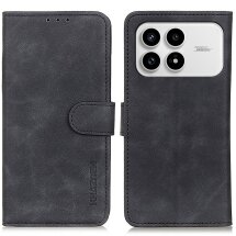 Чохол-книжка KHAZNEH Retro Wallet для Xiaomi Poco F8 Pro - Black: фото 1 з 8