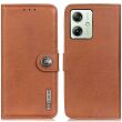Чехол-книжка KHAZNEH Wallet Cover для Motorola Moto G54 / G54 Power - Brown (340211Z)