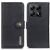 Чехол-книжка KHAZNEH Wallet Cover для Xiaomi 14T - Black: фото 1 из 8