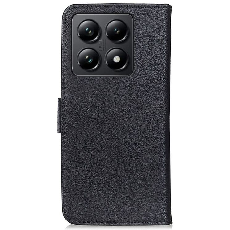 Чехол-книжка KHAZNEH Wallet Cover для Xiaomi 14T - Black: фото 6 из 8