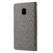 Чехол-книжка MERCURY Canvas Diary для Samsung Galaxy J3 2017 (J330) - Gray (123617H). Фото 2 из 5