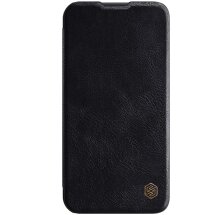 Чехол-книжка NILLKIN Qin Pro для Apple iPhone 13 - Black: фото 1 из 16