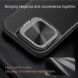 Чехол-книжка NILLKIN Qin Prop Leather Case для Apple iPhone 16 - Brown (366464Z). Фото 7 из 17