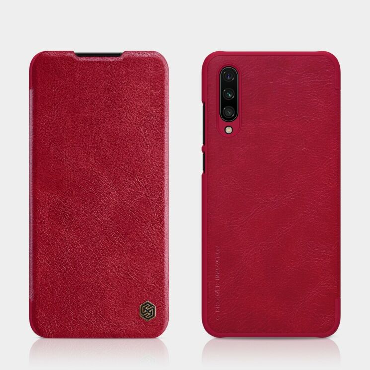 Чохол-книжка NILLKIN Qin Series для Xiaomi Mi 9 Lite / Mi CC9 - Red: фото 4 з 17