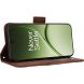 Чехол-книжка с карманами Deexe Wallet Stand для OnePlus 15T - Brown (410403Z). Фото 6 из 15