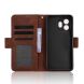 Чехол-книжка с карманами Deexe Wallet Stand для OnePlus 15T - Brown (410403Z). Фото 4 из 15