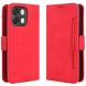 Чехол-книжка с карманами Deexe Wallet Stand для OPPO A6s / A6 - Red (406603R). Фото 1 из 15