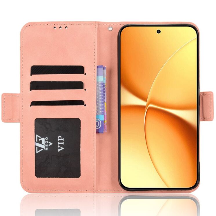 Чохол-книжка з кишеньками Deexe Wallet Stand для Xiaomi Poco X8 Pro Max - Pink (408903P) Чохол-книжка з кишеньками Deexe Wallet Stand для Xiaomi Poco X8 Pro Max - Pink: фото 5 з 17