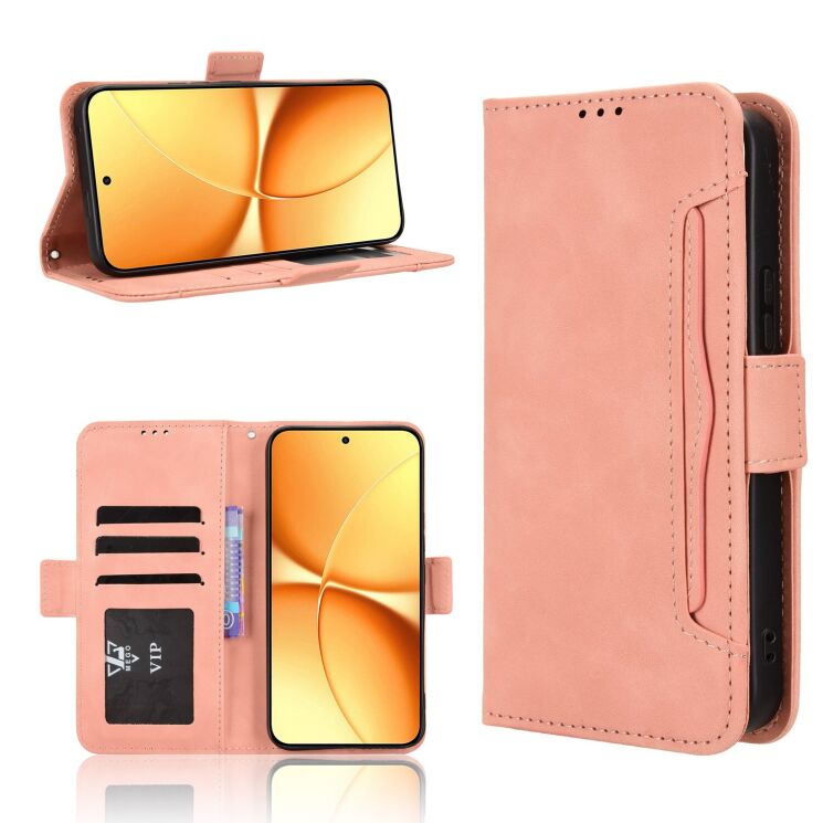 Чохол-книжка з кишеньками Deexe Wallet Stand для Xiaomi Poco X8 Pro Max - Pink (408903P) Чохол-книжка з кишеньками Deexe Wallet Stand для Xiaomi Poco X8 Pro Max - Pink: фото 8 з 17