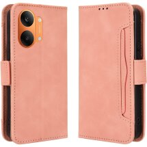 Чохол-книжка з кишеньками Deexe Wallet Stand для Xiaomi Poco X8 Pro Max - Pink: фото 1 з 17