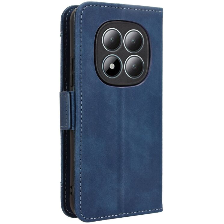 Чохол-книжка з кишеньками Deexe Wallet Stand для Xiaomi Redmi Note 15 Pro 5G - Blue: фото 7 з 17