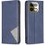 Чохол-книжка з кишеньками UniCase Geometric Pattern для Realme 16 Pro - Blue: фото 1 з 12