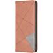 Чехол-книжка с карманами UniCase Geometric Pattern для Samsung Galaxy S26 Ultra - Brown (404419Z). Фото 2 из 10