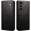 Чехол-книжка с карманами UniCase Leather Wallet для Samsung Galaxy S26 Plus (S947) - Black (407021B)