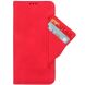 Чехол-книжка с кармашками Deexe Wallet Stand для Infinix Hot 70 Pro - Red (331102R). Фото 3 из 15