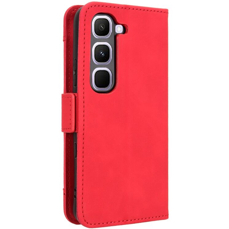 Чехол-книжка с кармашками Deexe Wallet Stand для Infinix Hot 70 Pro - Red (331102R) Чехол-книжка с кармашками Deexe Wallet Stand для Infinix Hot 70 Pro - Red: фото 7 из 15