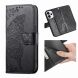 Чехол-книжка с рисунком UniCase Butterfly Pattern для OPPO Reno 15 F/FS - Black (405840B). Фото 3 из 8