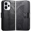 Чехол-книжка с рисунком UniCase Butterfly Pattern для OPPO Reno 15 F/FS - Black (405840B)