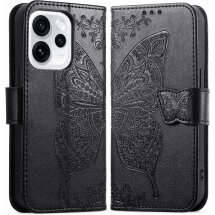 Чехол-книжка с рисунком UniCase Butterfly Pattern для OPPO Reno 15 F/FS - Black: фото 1 из 8
