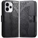 Чехол-книжка с рисунком UniCase Butterfly Pattern для OPPO Reno 15 F/FS - Black (405840B). Фото 1 из 8