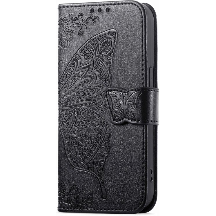 Чехол-книжка с рисунком UniCase Butterfly Pattern для OPPO Reno 15 F/FS - Black: фото 6 из 8