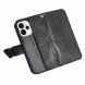 Чехол-книжка с рисунком UniCase Butterfly Pattern для OPPO Reno 15 F/FS - Black (405840B). Фото 4 из 8