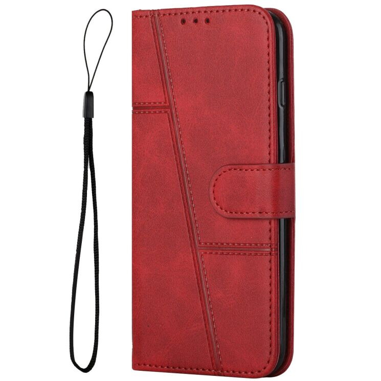 Чехол-книжка с застежкой UniCase Jet Cover для Motorola Moto G57 / G57 Power / G67 Power - Red: фото 4 из 10