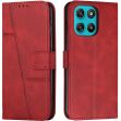 Чехол-книжка с застежкой UniCase Jet Cover для Motorola Moto G57 / G57 Power / G67 Power - Red (403306R)