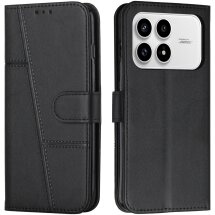 Чехол-книжка с застежкой UniCase Jet Cover для Xiaomi Poco F8 Pro - Black: фото 1 из 10