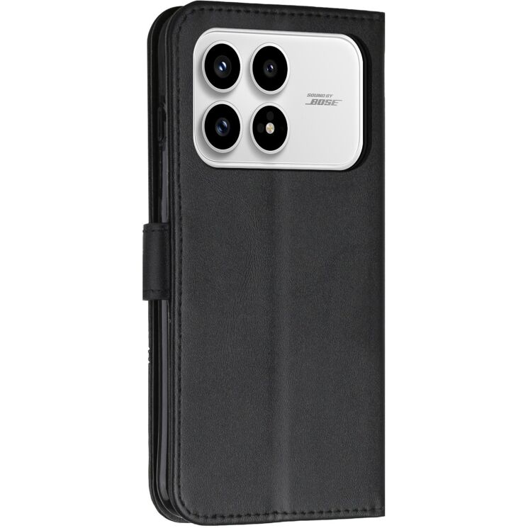 Чохол-книжка з застібкою UniCase Jet Cover для Xiaomi Poco F8 Pro - Black: фото 5 з 10