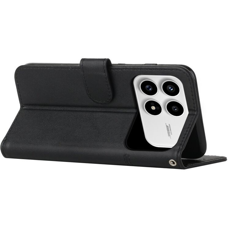 Чохол-книжка з застібкою UniCase Jet Cover для Xiaomi Poco F8 Pro - Black: фото 3 з 10