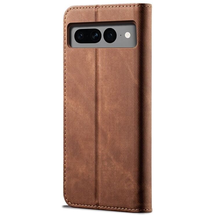 Чехол-книжка UniCase Jeans Wallet для Google Pixel 8 Pro - Coffee: фото 6 из 6
