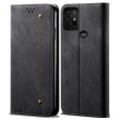 Чехол-книжка UniCase Jeans Wallet для Motorola Moto G10 / Moto G20 / Moto G30 - Black (278037B)
