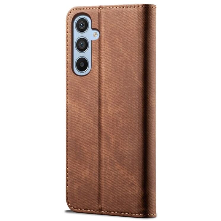 Чехол-книжка UniCase Jeans Wallet для Samsung Galaxy M34 (M346) - Coffee: фото 6 из 6