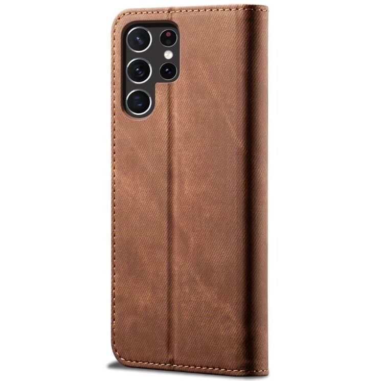 Чехол-книжка UniCase Jeans Wallet для Samsung Galaxy S25 Ultra (S938) - Coffee: фото 6 из 6