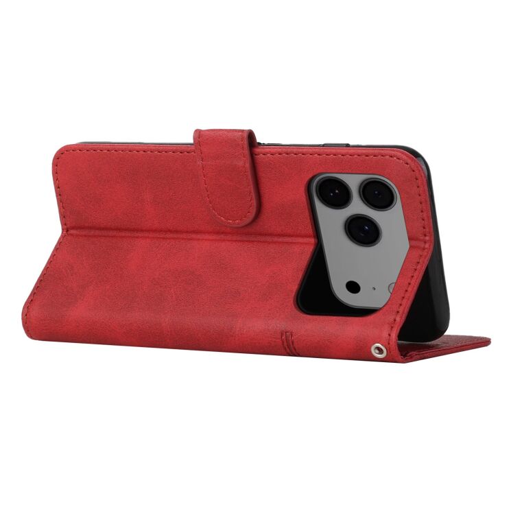 Чохол-книжка UniCase Jet Cover для Apple iPhone 17 Pro Max - Red: фото 3 з 11